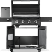 Napoleon - Rogue® PRO Phantom 30 Inch Griddle, Rust-Resistant Stainless Steel Cooktop, Propane - RP30FTPK-PHM
