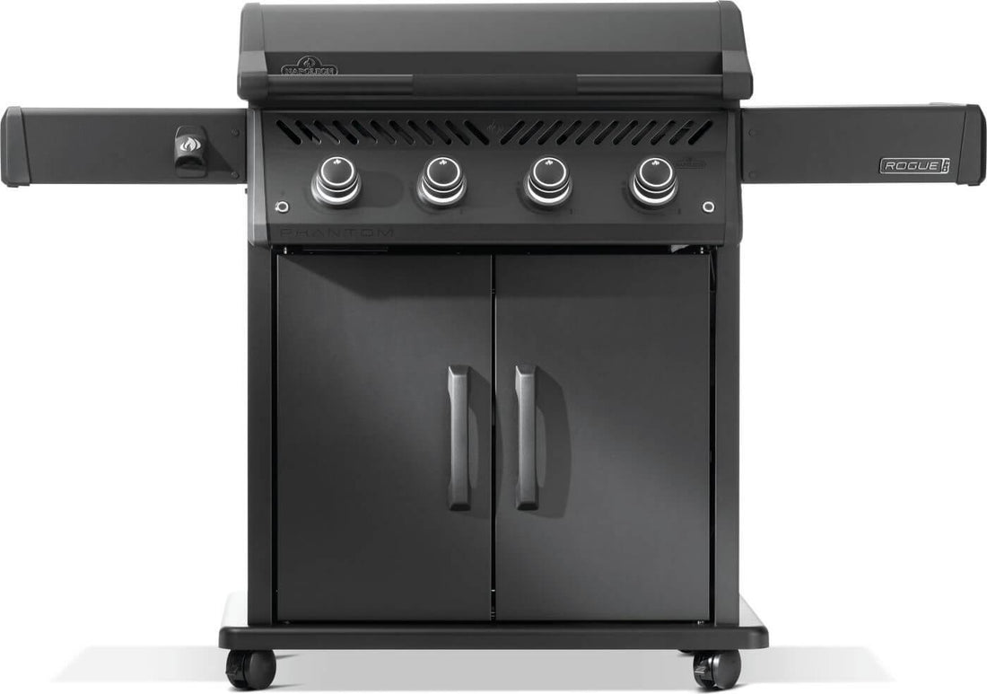 Napoleon - Rogue® PRO Phantom 30 Inch Griddle, Rust-Resistant Stainless Steel Cooktop, Propane - RP30FTPK-PHM