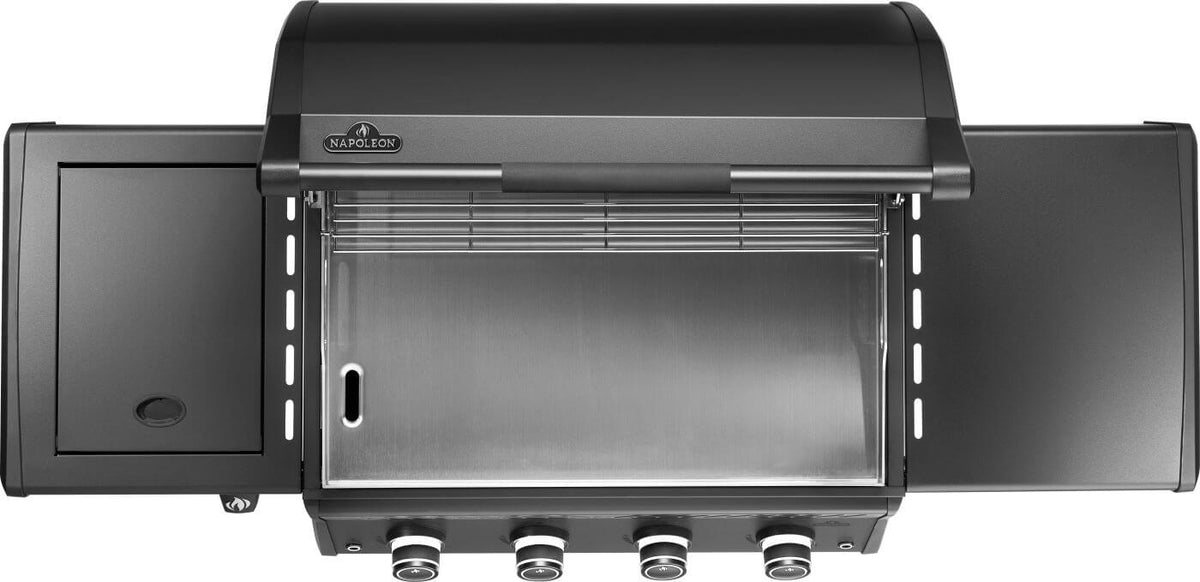 Napoleon - Rogue® PRO Phantom 30 Inch Griddle, Rust-Resistant Stainless Steel Cooktop, Propane - RP30FTPK-PHM