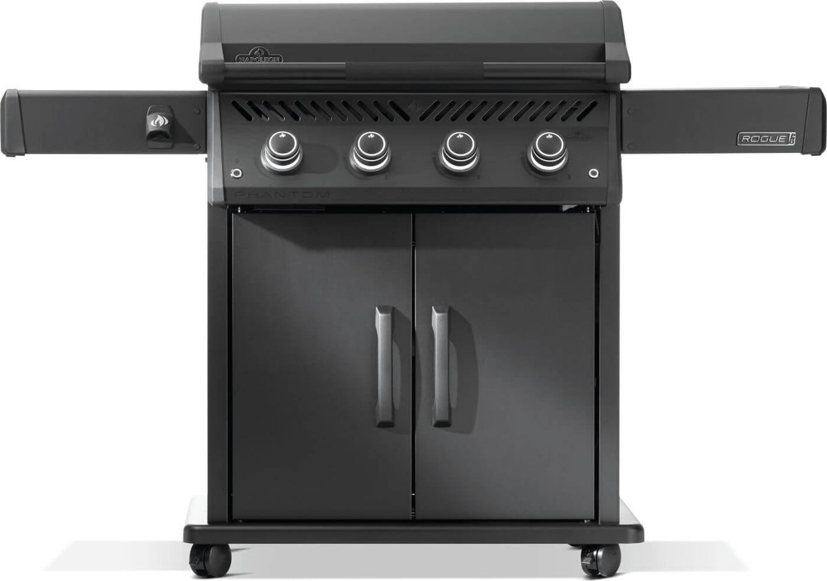 Napoleon - Rogue® PRO Phantom 30 Inch Griddle, Rust-Resistant Stainless Steel Cooktop, Propane - RP30FTPK-PHM
