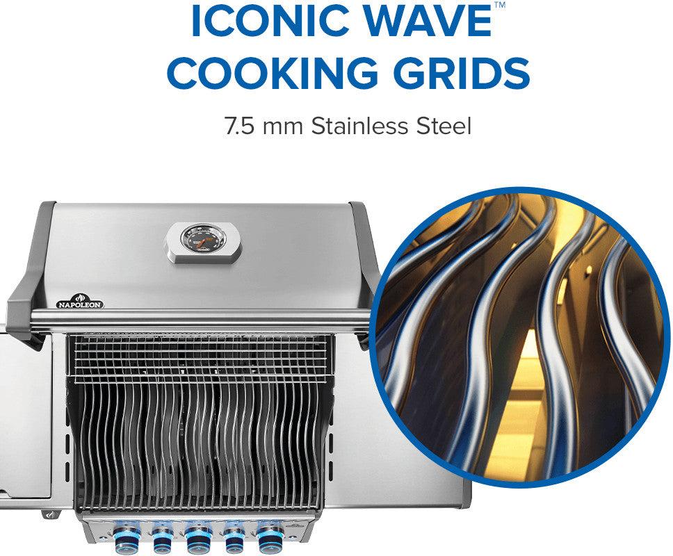 Napoleon - Rogue® PRO-S 425 Natural Gas Grill with Infrared Side and Rear Burners, Stainless Steel - RPS425RSIBNSS-2