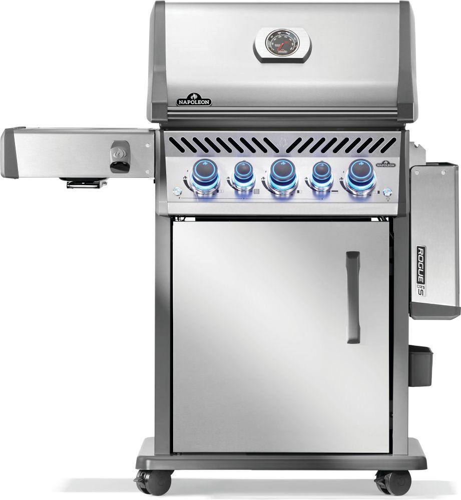 Napoleon - Rogue® PRO-S 425 Natural Gas Grill with Infrared Side and Rear Burners, Stainless Steel - RPS425RSIBNSS-2