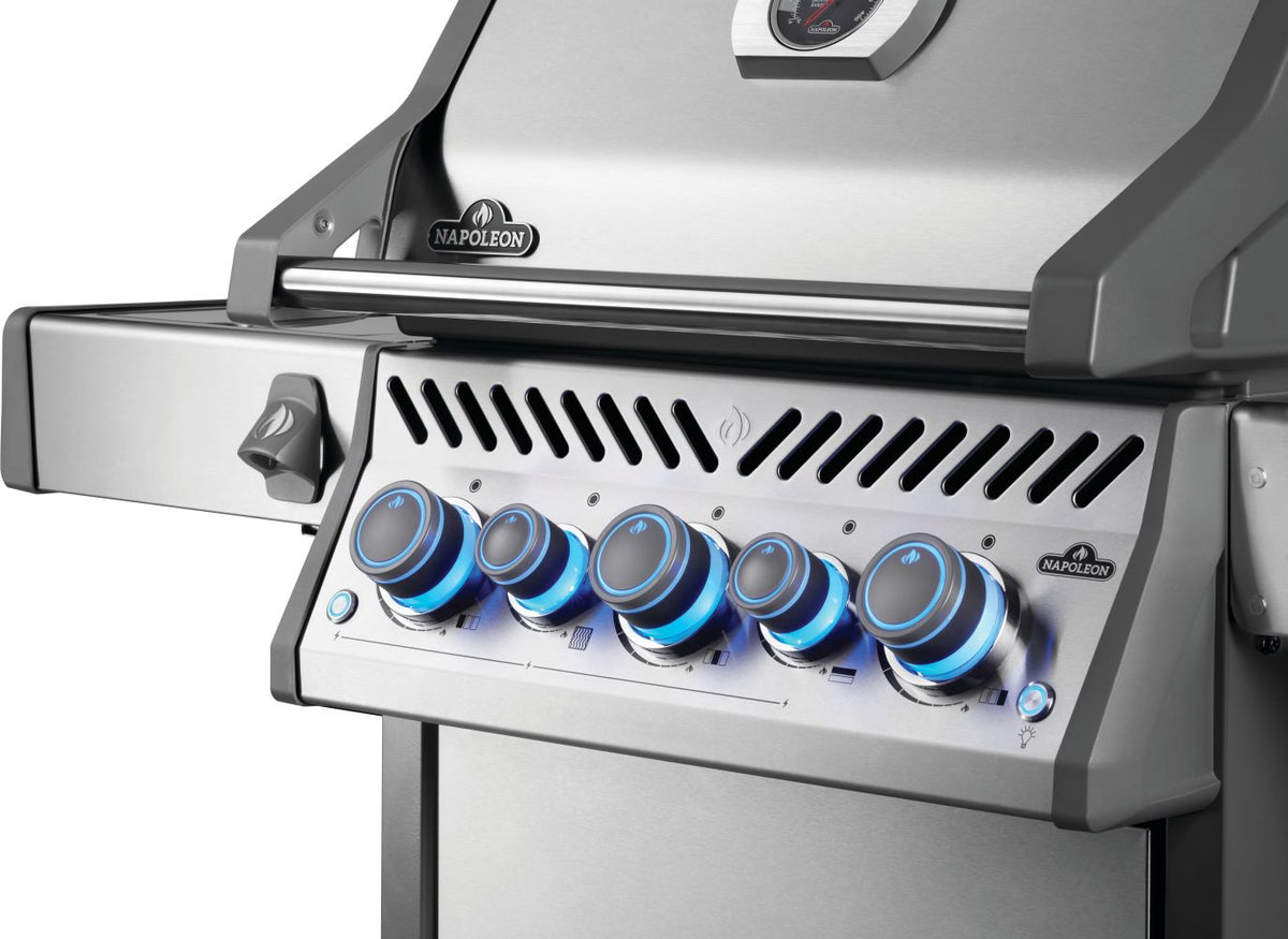 Napoleon - Rogue® PRO-S 425 Natural Gas Grill with Infrared Side and Rear Burners, Stainless Steel - RPS425RSIBNSS-2