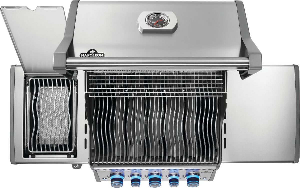 Napoleon - Rogue® PRO-S 425 Natural Gas Grill with Infrared Side and Rear Burners, Stainless Steel - RPS425RSIBNSS-2