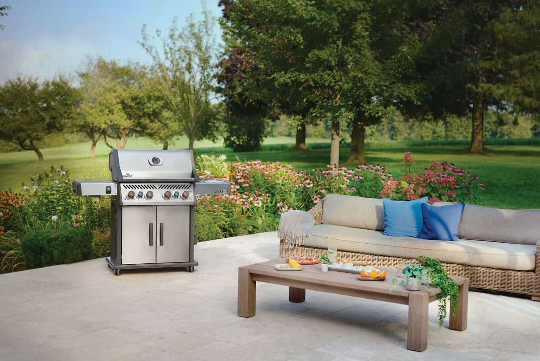 Napoleon - Rogue® PRO-S 525 Propane Gas Grill with Infrared Side and Rear Burners, Stainless Steel - RPS525RSIBPSS-2