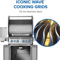 Napoleon - Rogue® PRO-S 525 Propane Gas Grill with Infrared Side and Rear Burners, Stainless Steel - RPS525RSIBPSS-2