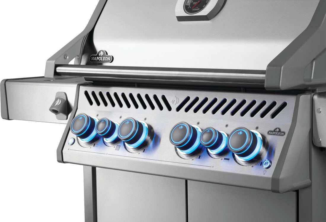 Napoleon - Rogue® PRO-S 525 Propane Gas Grill with Infrared Side and Rear Burners, Stainless Steel - RPS525RSIBPSS-2