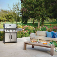 Napoleon - Rogue® PRO-S 525 Propane Gas Grill with Infrared Side and Rear Burners, Stainless Steel - RPS525RSIBPSS-2