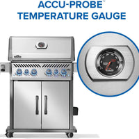 Napoleon - Rogue® PRO-S 525 Propane Gas Grill with Infrared Side and Rear Burners, Stainless Steel - RPS525RSIBPSS-2