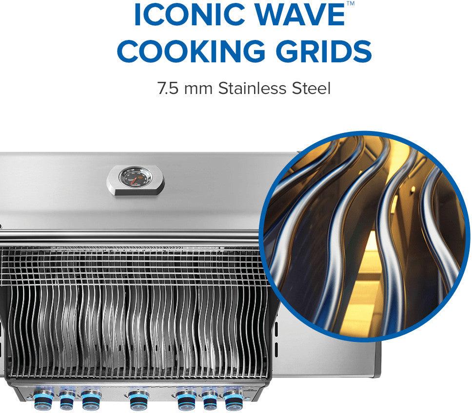 Napoleon - Rogue® PRO-S 625 Natural Gas Grill with Infrared Side and Rear Burners, Stainless Steel - RPS625RSIBNSS-2