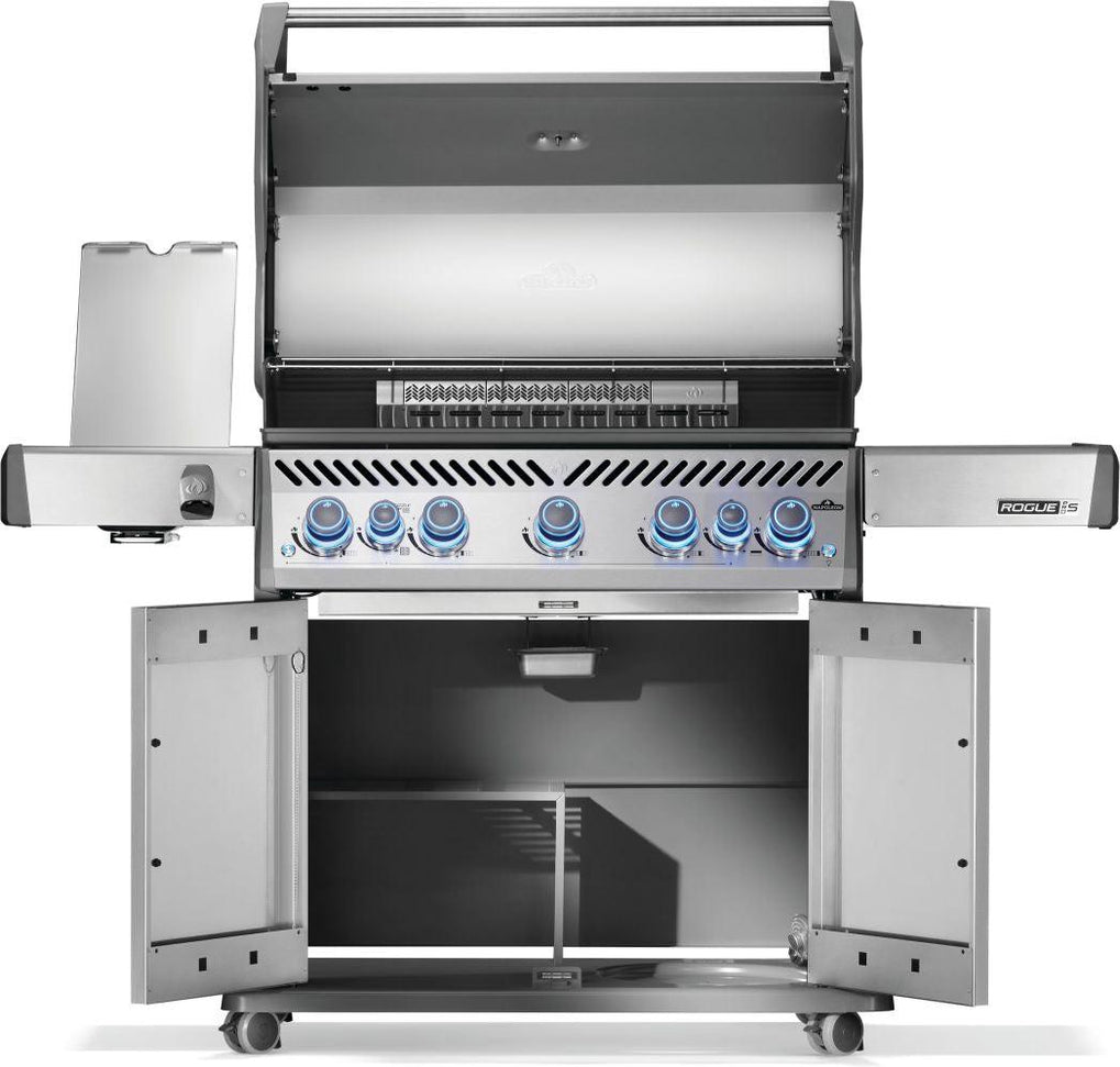Napoleon - Rogue® PRO-S 625 Propane Gas Grill with Infrared Side and Rear Burners, Stainless Steel - RPS625RSIBPSS-2