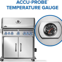 Napoleon - Rogue® PRO-S 625 Propane Gas Grill with Infrared Side and Rear Burners, Stainless Steel - RPS625RSIBPSS-2