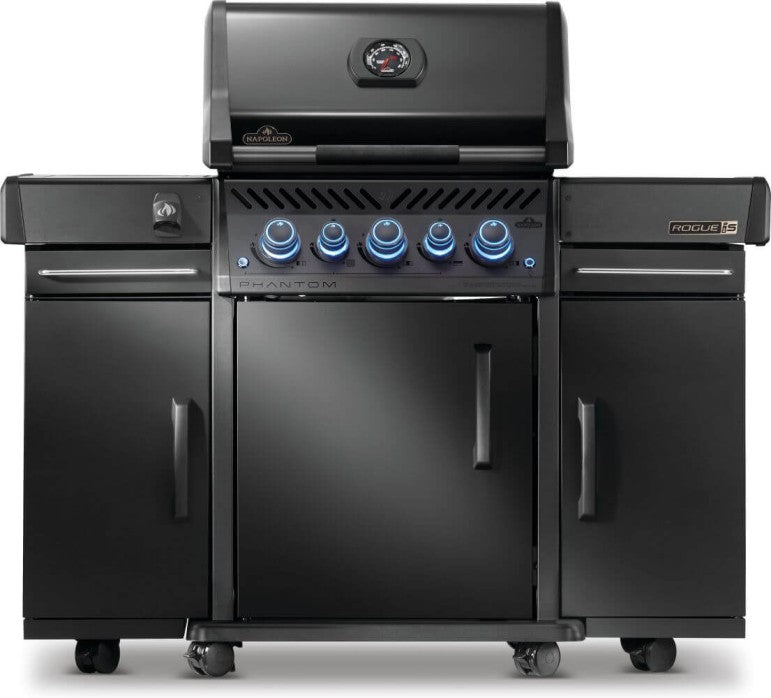 Napoleon - Rogue PRO-S Matte Black Under Grill Storage Cart - 68006