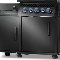 Napoleon - Rogue PRO-S Matte Black Under Grill Storage Cart - 68006