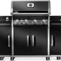 Napoleon - Rogue® PRO Under Grill Black Storage Cart - 68009