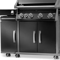 Napoleon - Rogue® PRO Under Grill Black Storage Cart - 68009