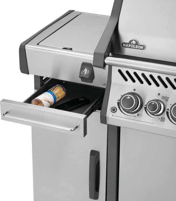 Napoleon - Rogue® PRO Under Grill Stainless Steel Storage Cart - 68008