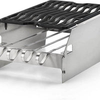 Napoleon - SIZZLE ZONE™ Burner Large Windshield and Skewer Rack - 71301