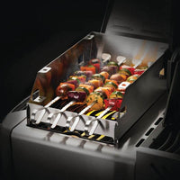 Napoleon - SIZZLE ZONE™ Burner Large Windshield and Skewer Rack - 71301