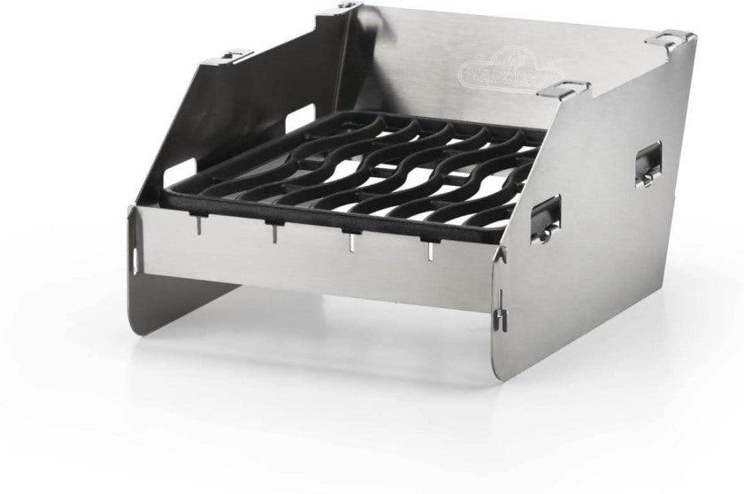 Napoleon - SIZZLE ZONE™ Burner Small Windshield and Skewer Rack - 71302