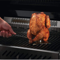 Napoleon - Stainless Steel Chicken Roaster with Detachable Handle - 56034