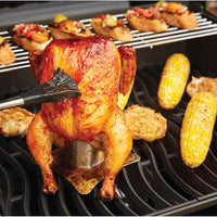 Napoleon - Stainless Steel Chicken Roaster with Detachable Handle - 56034