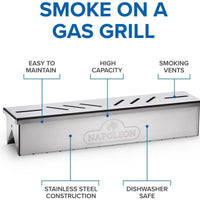 Napoleon - Stainless Steel Smoker Box - 67013