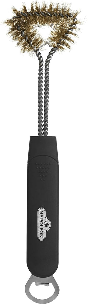 Napoleon - Three Sided Grill Brush with Bottle Opener - 62012