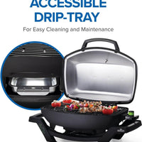 Napoleon - TravelQ™ PRO285E Portable Electric Grill, Black - PRO285E-BK