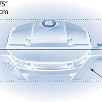 Napoleon - TravelQ™ PRO285E Portable Electric Grill, Black - PRO285E-BK