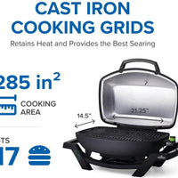Napoleon - TravelQ™ PRO285E Portable Electric Grill, Black - PRO285E-BK