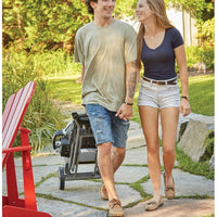 Napoleon - TravelQ™ PRO285X Portable Propane Gas Grill with Scissor Cart, Black - PRO285X-BK