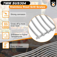 Napoleon - Two Stainless Steel Cooking Grids for Rogue® 425 - S83043