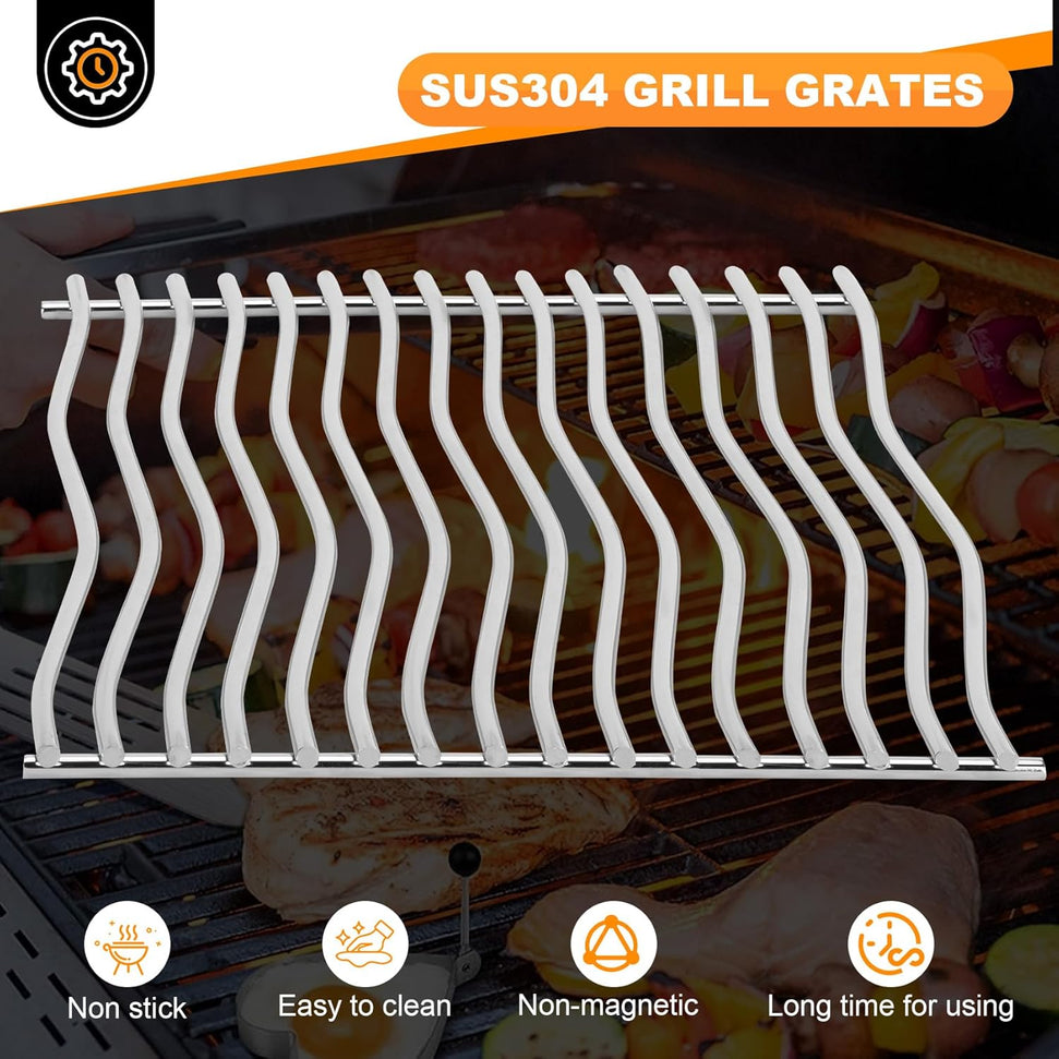 Napoleon - Two Stainless Steel Cooking Grids for Rogue® 425 - S83043