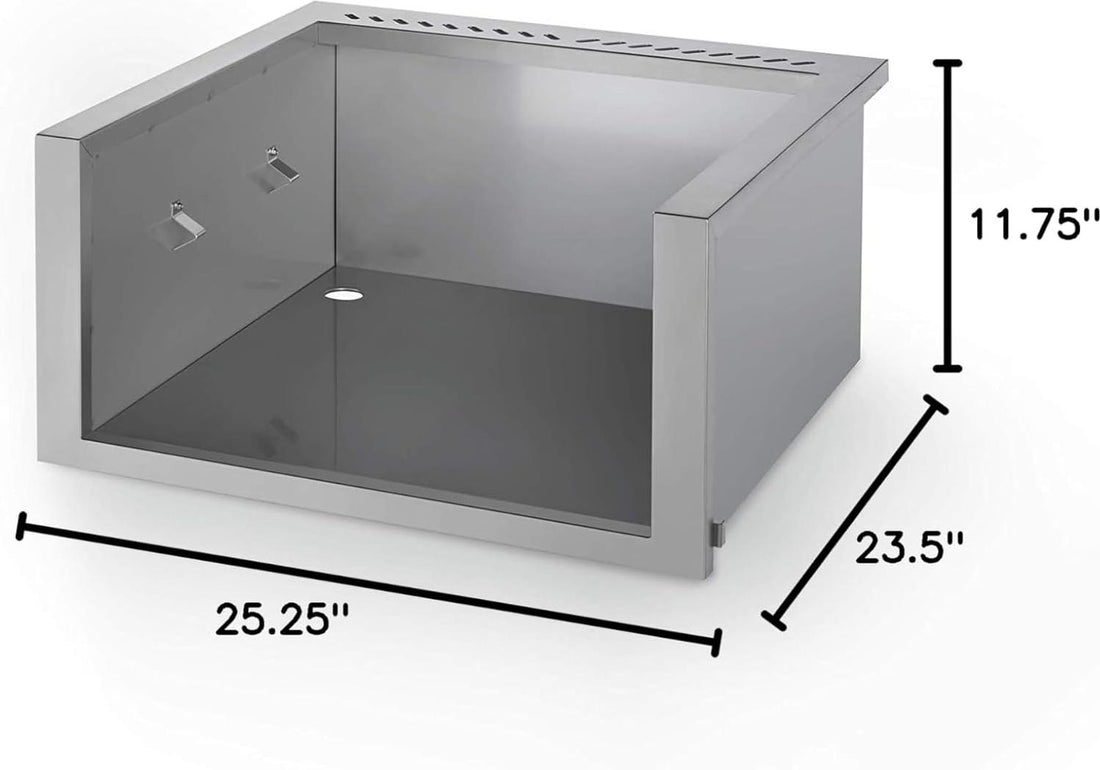 Napoleon - Zero Clearance Liner for Built-in 500 & 700 Series Dual Burners - BI-2423-ZCL