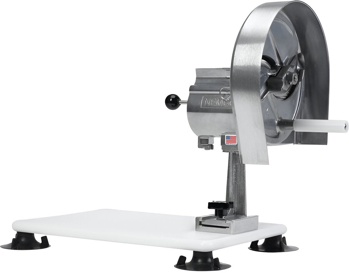 Nemco - 0.06" x 0.25" Adjustable Easy Slicer Fruit/Vegetable Cutter with Base - 55200AN-B (ETA 4-6 Weeks)
