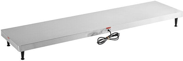 Nemco - 120V 72" Heated Shelf Warmer with Stainless Steel Sides - 6301-72-SS (ETA 4-6 Weeks)