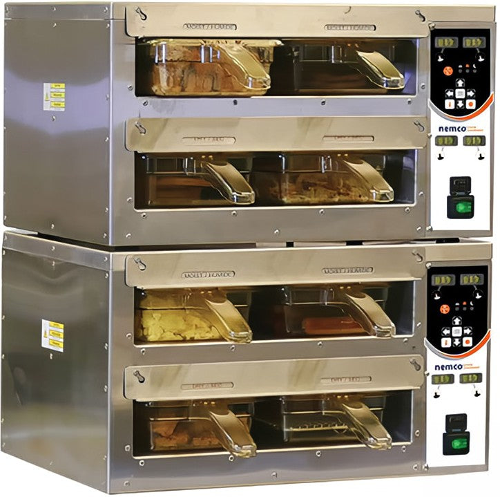 Nemco - 120V Dry or Moist Food Warmer for (4) 2.5" Deep Pans - 6070-TT (ETA 4-6 Weeks)