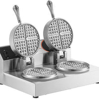 Nemco - 120V Dual Waffle Maker with Cast Aluminum Grids - 7000A-2 (ETA 4-6 Weeks)