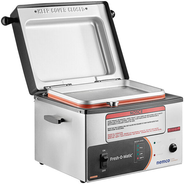 Nemco - 120V Fresh-O-Matic Countertop Rethermalizer and Tortilla or Portion Steamer - 6625B (ETA 4-6 Weeks)
