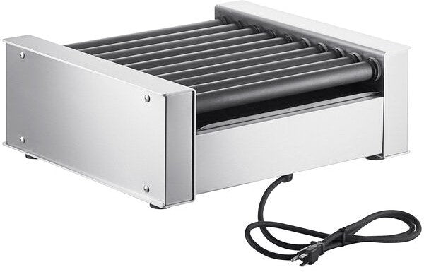 Nemco - 120V Hot Dog Roller Grill with GripsIt Non-Stick Coating with 18 Hot Dog Capacity - 8018SX (ETA 4-6 Weeks)
