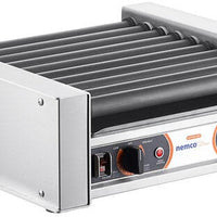 Nemco - 120V Hot Dog Roller Grill with GripsIt Non-Stick Coating with 18 Hot Dog Capacity - 8018SX (ETA 4-6 Weeks)