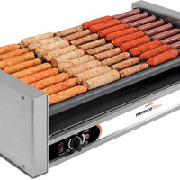 Nemco - 120V Hot Dog Roller Grill with GripsIt Non-Stick Coating with 36 Hot Dog Capacity - 8036SX (ETA 4-6 Weeks)