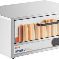 Nemco - 120V Moist Heat Hot Dog Bun Warmer for 8055 Series Roller Grills with 64 Buns Capacity - 8055-BW (ETA 4-6 Weeks)