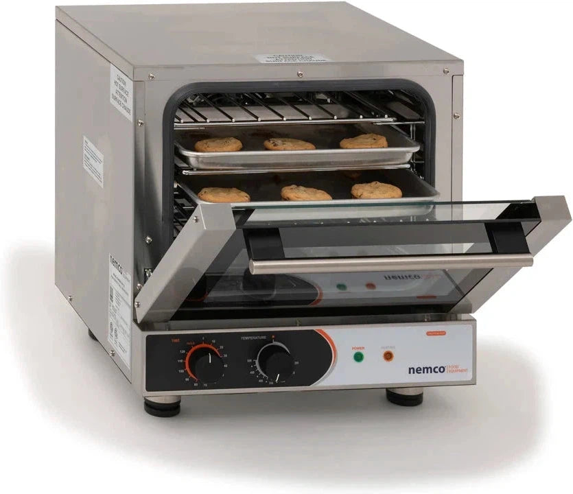 Nemco - 120V Quarter-Size Countertop Convection Oven with 4 Pans - 6240 (ETA 4-6 Weeks)