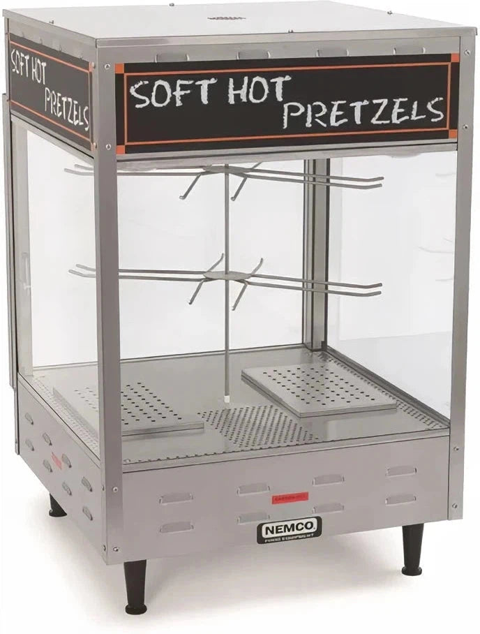 Nemco - 120V Revolving Pretzel Merchandiser with Thermostat Control - 6453 (ETA 4-6 Weeks)