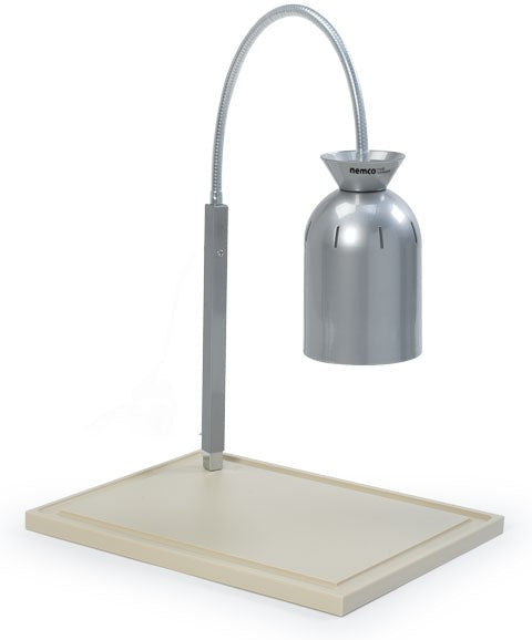 Nemco - 120V Single Bulb Carving Station With Flex Mount Lamp & Deeper Grooves On Base - 6015-DP (ETA 4-6 Weeks)