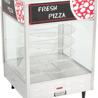 Nemco - 120V Single Door Rotating 4-Tier Pizza Merchandiser with 18" Racks - 6452 (ETA 4-6 Weeks)
