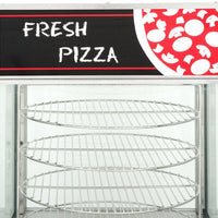 Nemco - 120V Single Door Rotating 4-Tier Pizza Merchandiser with 18" Racks - 6452 (ETA 4-6 Weeks)