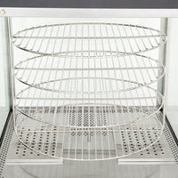 Nemco - 120V Single Door Rotating 4-Tier Pizza Merchandiser with 18" Racks - 6452 (ETA 4-6 Weeks)